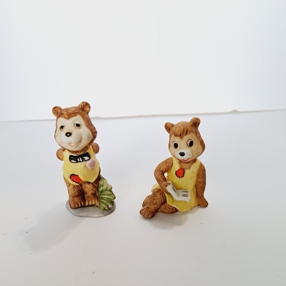 Kelvins‎ Kelvin Exclusive Anthropomorphic Kitsch Brother and Sister Bear Vintage - Picture 1 of 6
